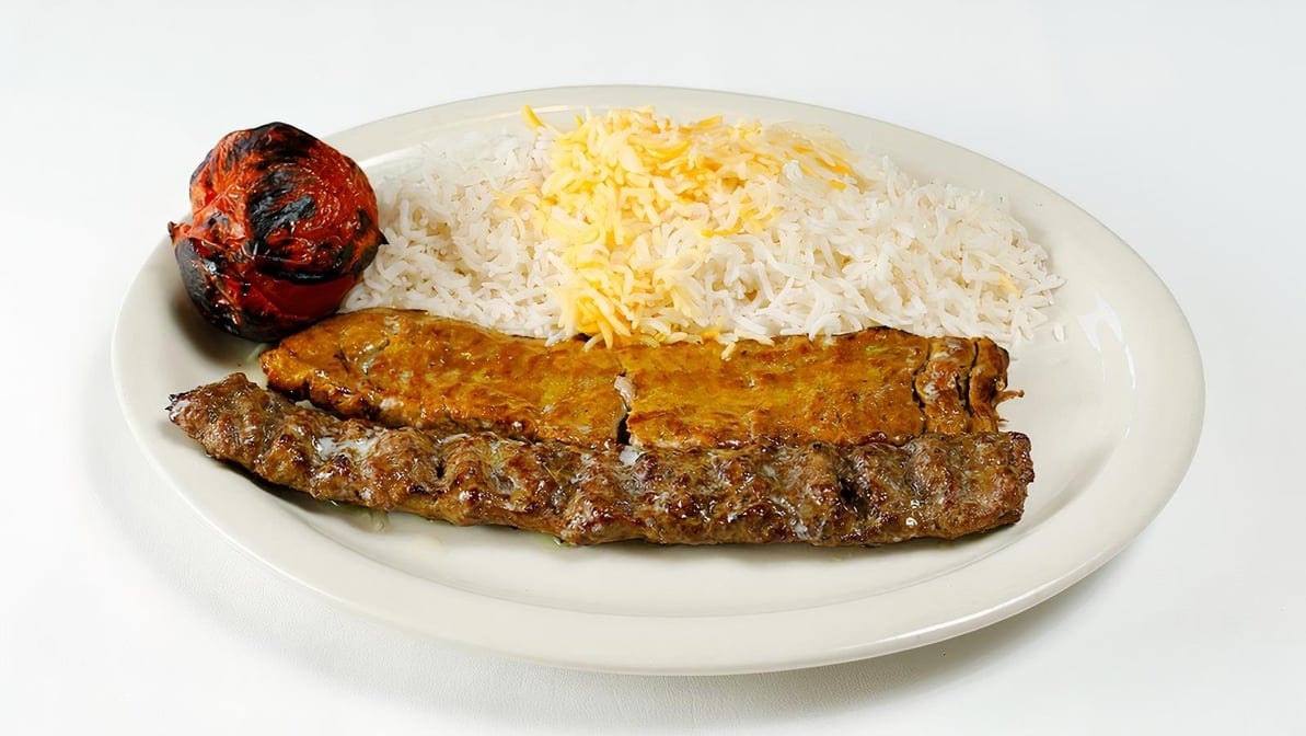 Combo A (Koobideh Plus another kabob).