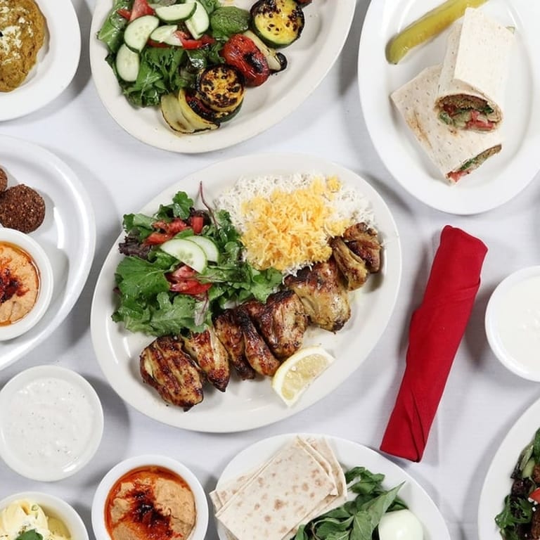 Lunch at Our Persian Restaurant