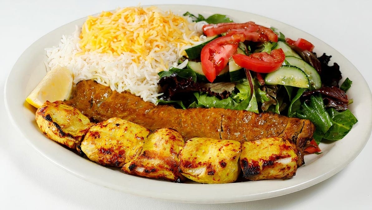 Combo B (Shish or Barg Plus another kabob).